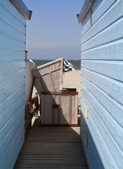 strandhuisje 27 Hoek van Holland interier