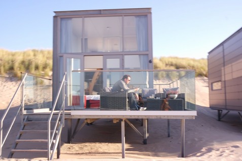 Strandterras Strandhuisje Domburg Zeeland