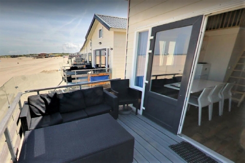 Strandterras Strandbungalow Zeeland