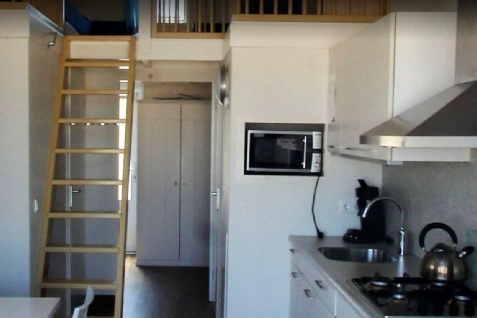 Keuken strandbungalow