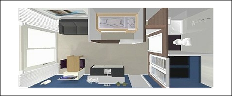 plattegrond strandhuisje