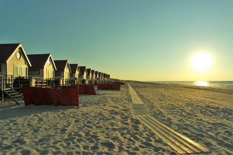 Slapen op het Strand