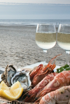 strandterras Groede Zeeland
