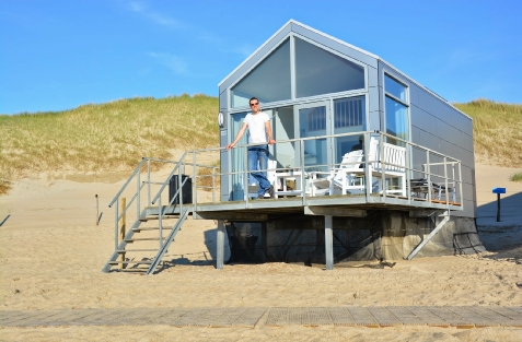 Strandhuisje Julianadorp aan Zee