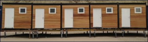 strandhuisjes Castricum aan Zee