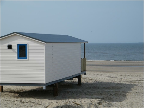 vakantiehuisje aan zee