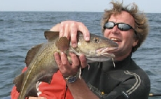 Zeevissen bij de strandbungalows