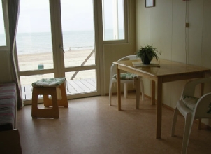 strandhuisje uitzicht zeeland