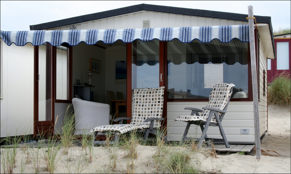 Strandhuisjes IJmuiden