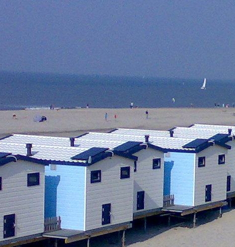 Westland strandhuis in Hoek van Holland