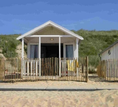 Kust strandhuisjes