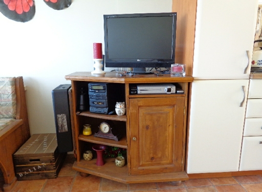 Strandhuisje IJmuiden van binnen