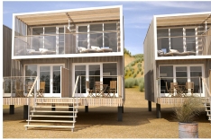 Strandhuisjes Hoek van Holland