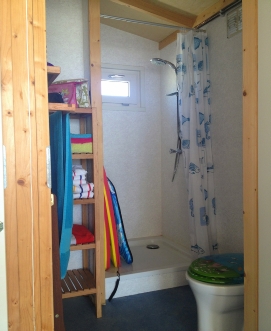 strandhuisje 27 Hoek van Holland interier