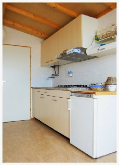 strandhuisje 27 Hoek van Holland interier